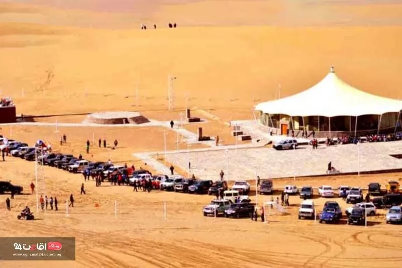 کویر ورزنه اطراف اصفهان
