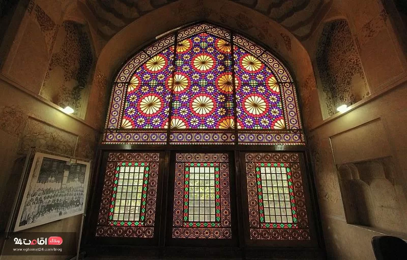شاه نشین زیبا در پلان ارگ کریم خان