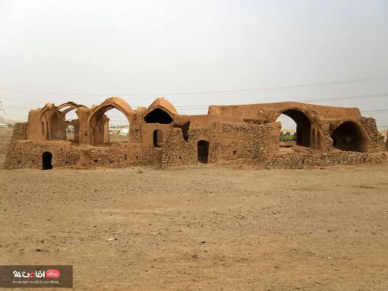 خیله محلی برای طایفه زرتشتیان برای اجرای مراسم فوت و استراحت