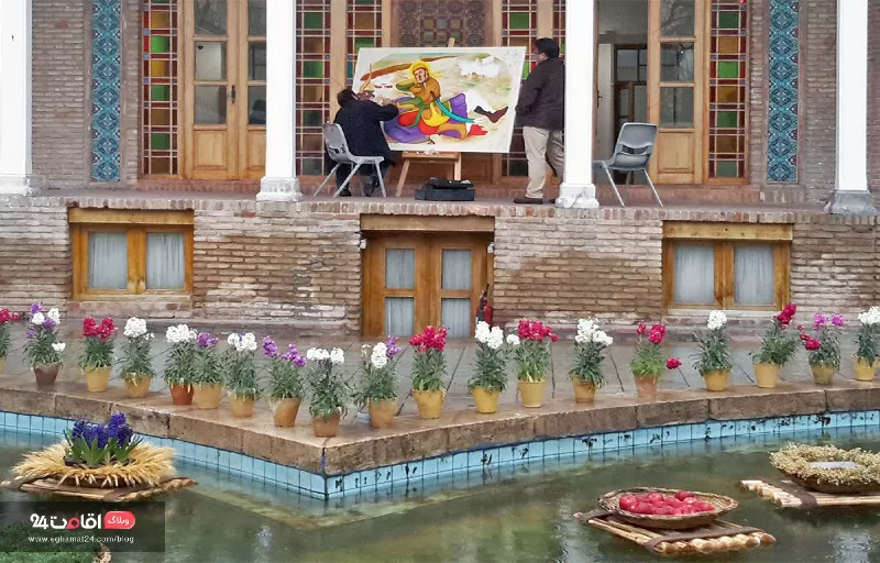 غرفه های نمایشگاهی و نقاشی