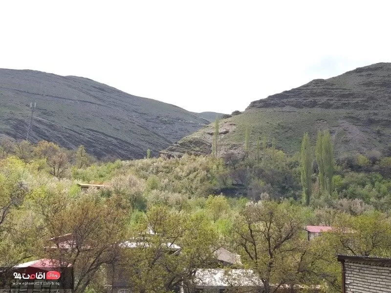 روستای ییلاقی اطراف مشهد ابرده