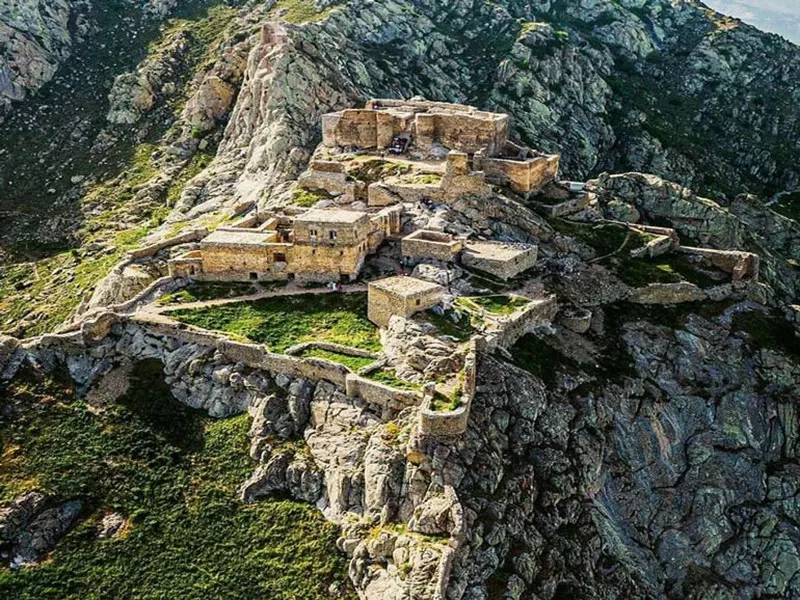 قلعه بابک، جنگل های ارسباران