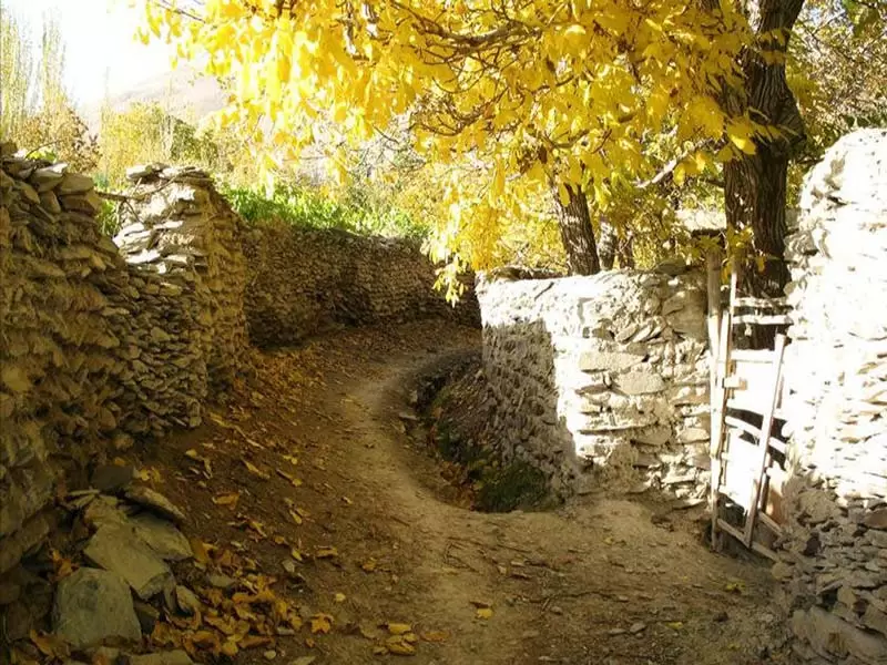 روستای انجدان در اطراف اراک