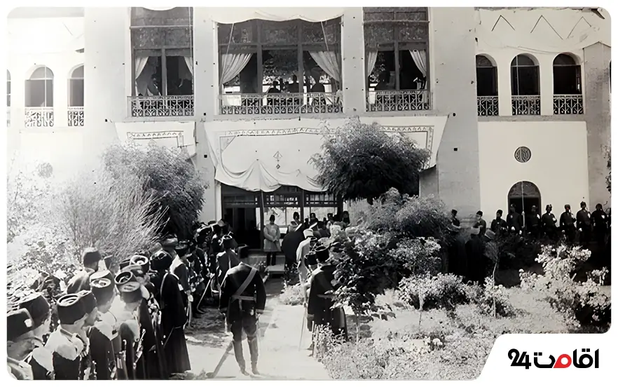کاخ نیاوران در زمان قاجار