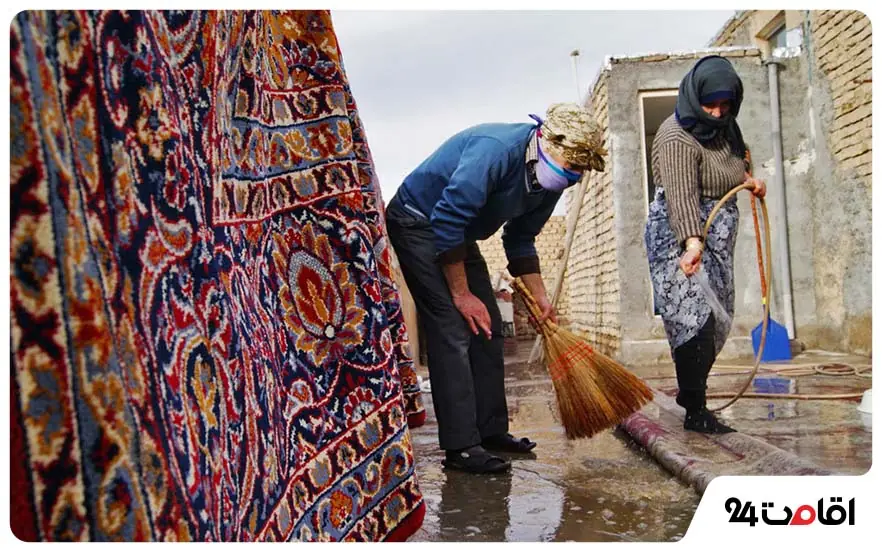 خانه تکانی در سیرجان