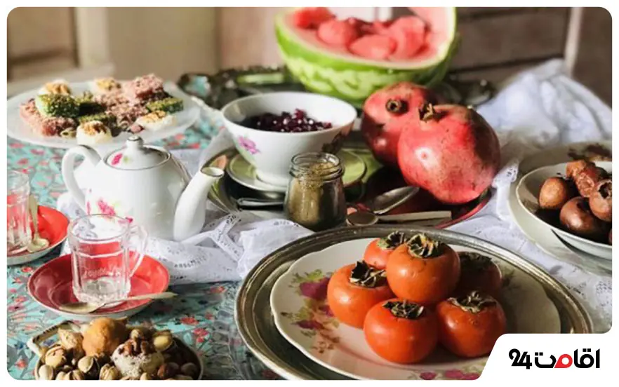 شب یلدا در سوادکوه