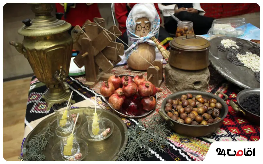 با اصیلترین آیین های محلی قزوین آشنا شوید 3 آیین شب یلدا در قزوین