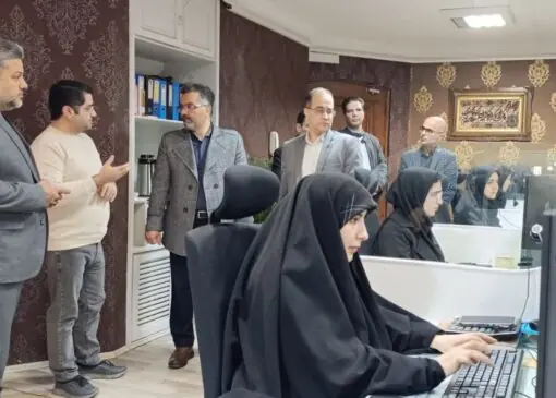 بازدید رئیس پارک علم و فناوری خراسان رضوی از اقامت 24 1 photo 2026 01 25 10 57 27