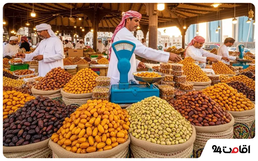بازار خرما ابوظبی
