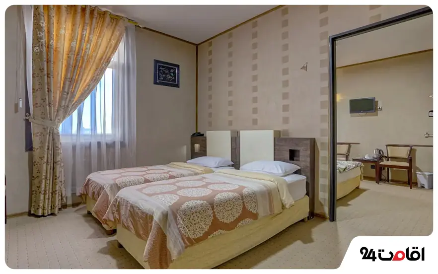 اتاق هتل فرهنگ و هنر مشهد