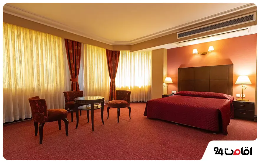 اتاق هتل جواد مشهد