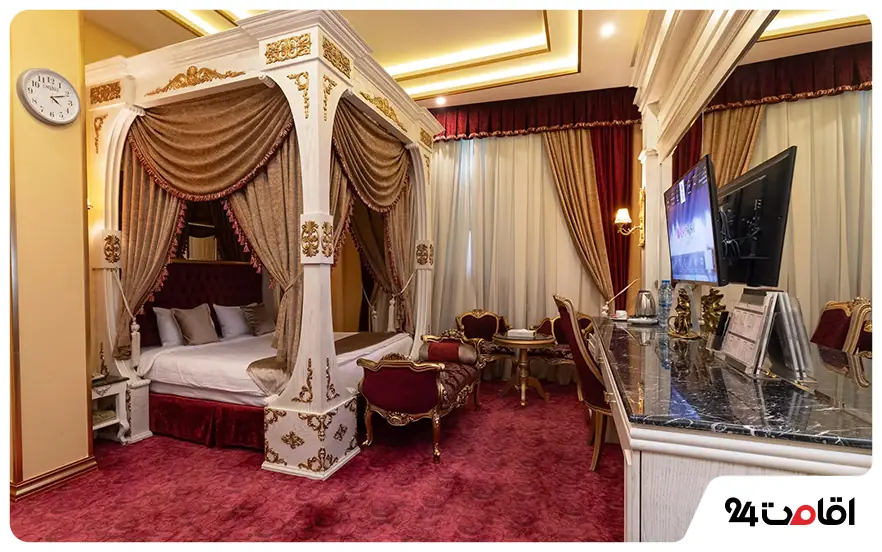 اتاق هتل رز درویشی مشهد