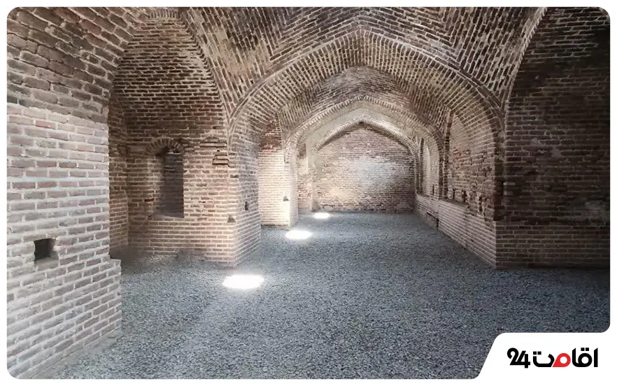 جاهای دیدنی زنجان؛ ۵۵ تا از مکانهای دیدنی، تاریخی و تفریحی زنجان با عکس و آدرس 19 کاروانسرای نیک پی زنجان