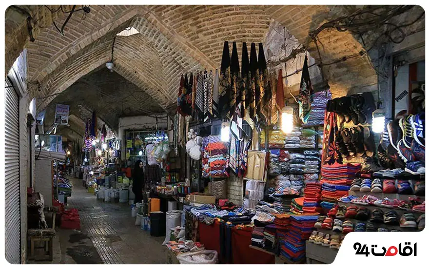 جاهای دیدنی زنجان؛ ۵۵ تا از مکانهای دیدنی، تاریخی و تفریحی زنجان با عکس و آدرس 2 بازار سنتی زنجان