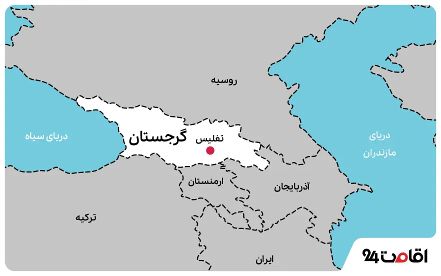 نقشه تفلیس