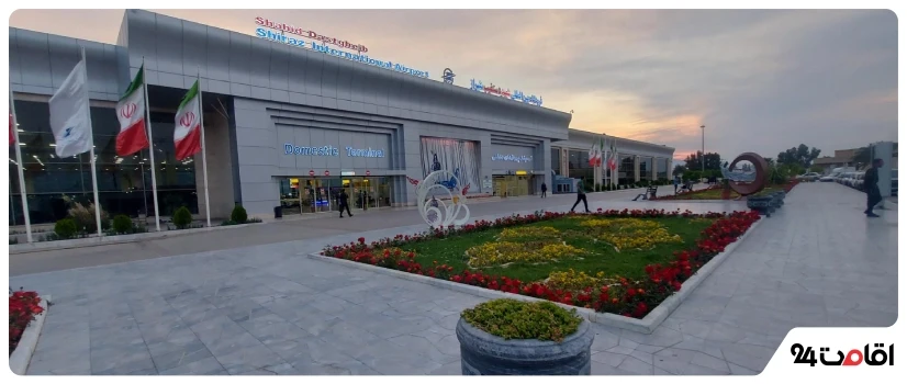 نمایی از فرودگاه بین‌المللی شهید دستغیب شیراز، آغازگر سفر هوایی به استانبول