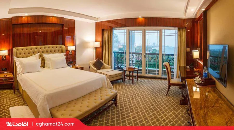 اتاق های هتل داریوش کیش 