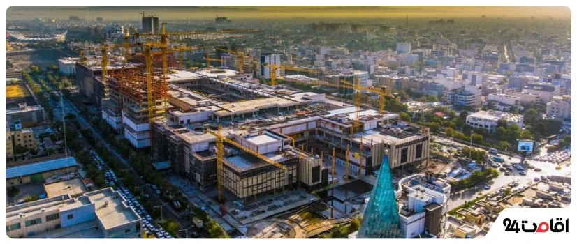 نمای شهری از مشهد؛ ترکیبی از بافت مدرن و مذهبی، مقصدی محبوب در تورهای اهواز به مشهد