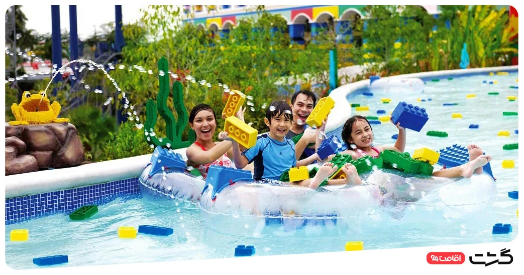 بخش Build-A-Raft River لگولند دبی