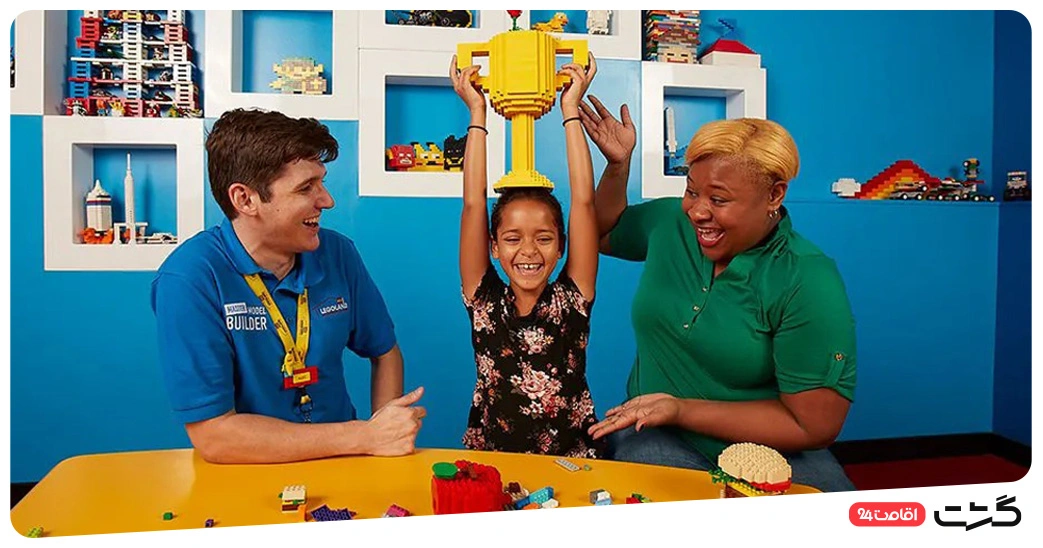بخش LEGO Master Builder Academy لگولند دبی