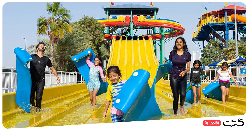 بخش LEGO Slide Racers لگولند دبی