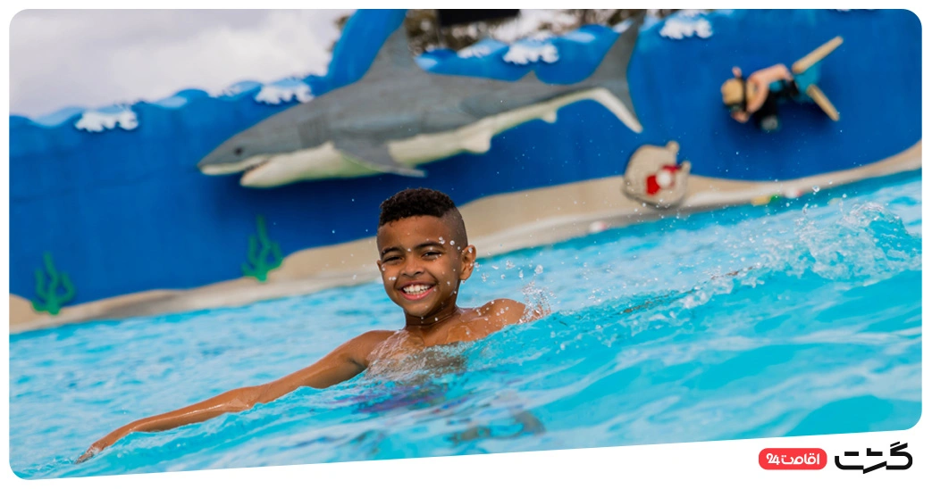 بخش LEGO Wave Pool لگولند