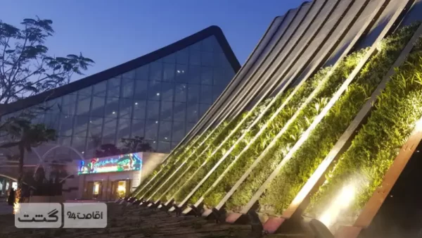 سافاری پارک دبی در شب