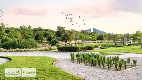 نمایی از باغ وحش سافاری پارک دبی