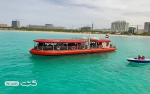 کشتی آکواریومی کیش