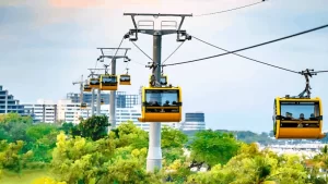 تصویری از بلیط تله کابین میکامال کیش