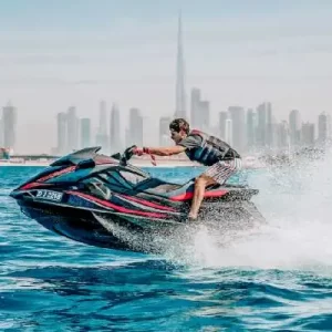 تصویری از بلیط جت اسکی دبی