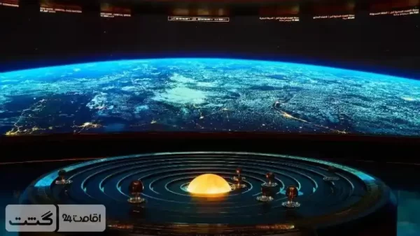 نمایی از طبقه‌ پنجم: ایستگاه فضایی Orbital Space Station (OSS) Hope|بلیط ورودی موزه آینده دبی