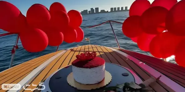 تزئین بادکنک در یات گلف کرافت کیش