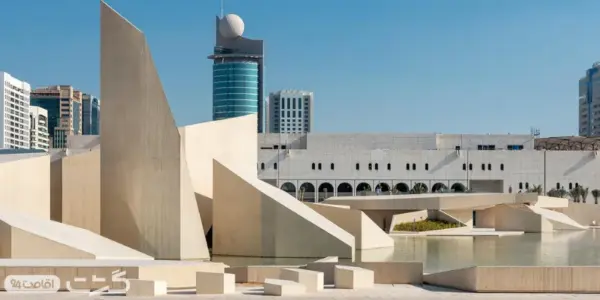 نمایی از طراحی فضای خارجی موزه قصر الحصن ابوظبی| بلیط موزه قصر الحصن ابوظبی