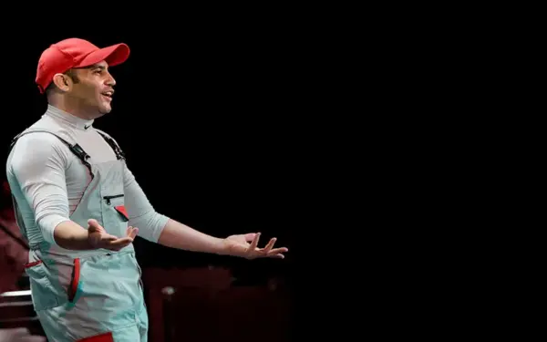 تصویری از بلیط جنگ شبانه پازل شو کیش