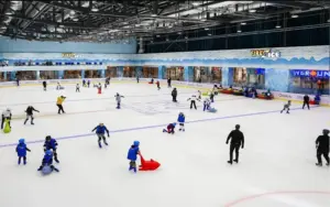 تصویری از آیس رینک میکامال کیش