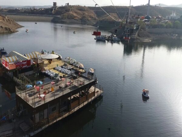 تصویری از منطقه گردشگری چالیدره مشهد